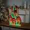 Melrose LED Lighted 3D Winter Village Christmas Infinity Mirror - 28.25"